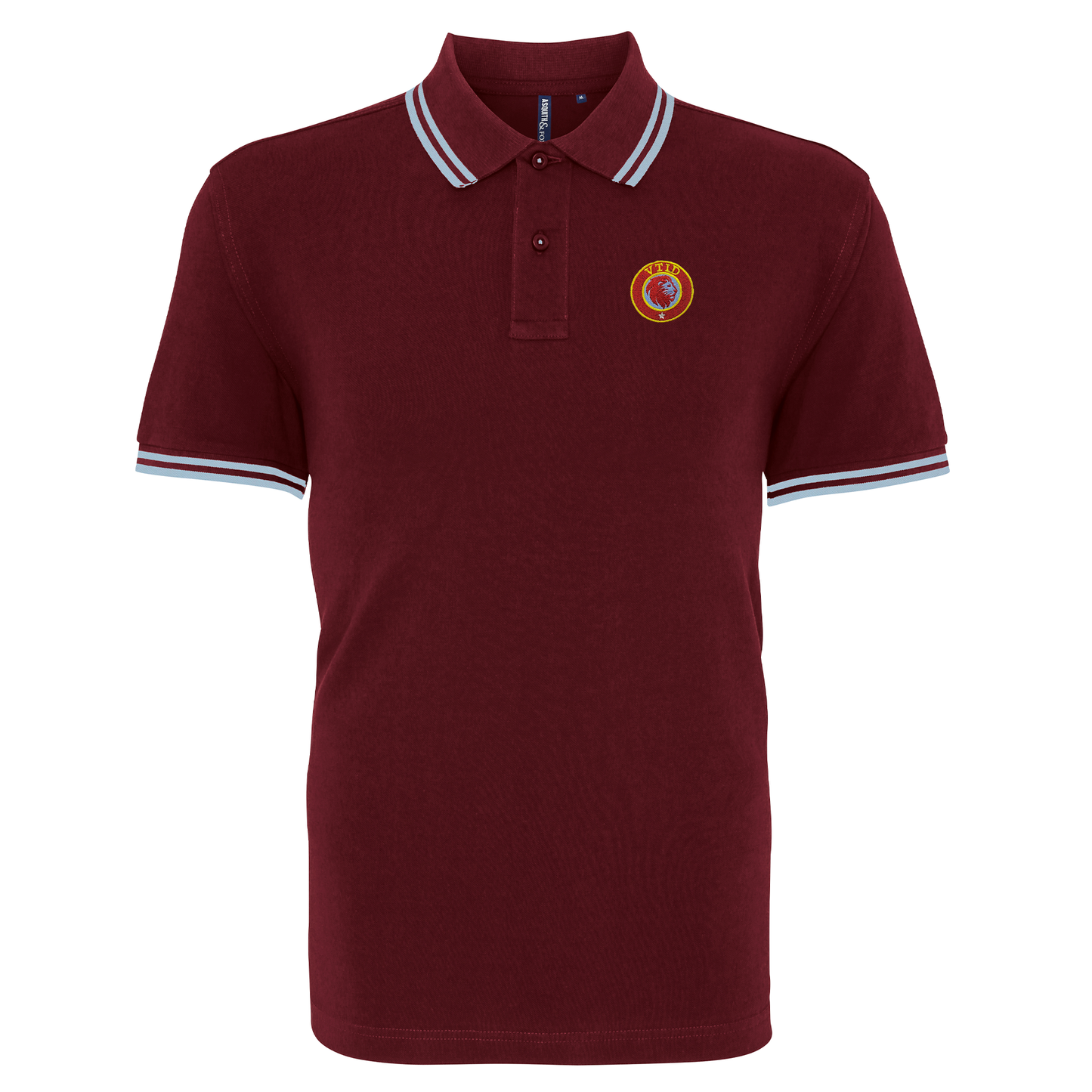 VillaTillIDie Mens Tipped Polo Shirt