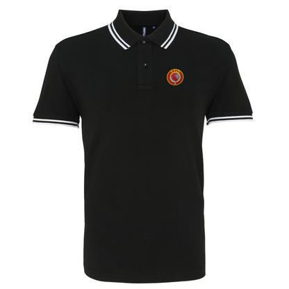 VillaTillIDie Mens Tipped Polo Shirt