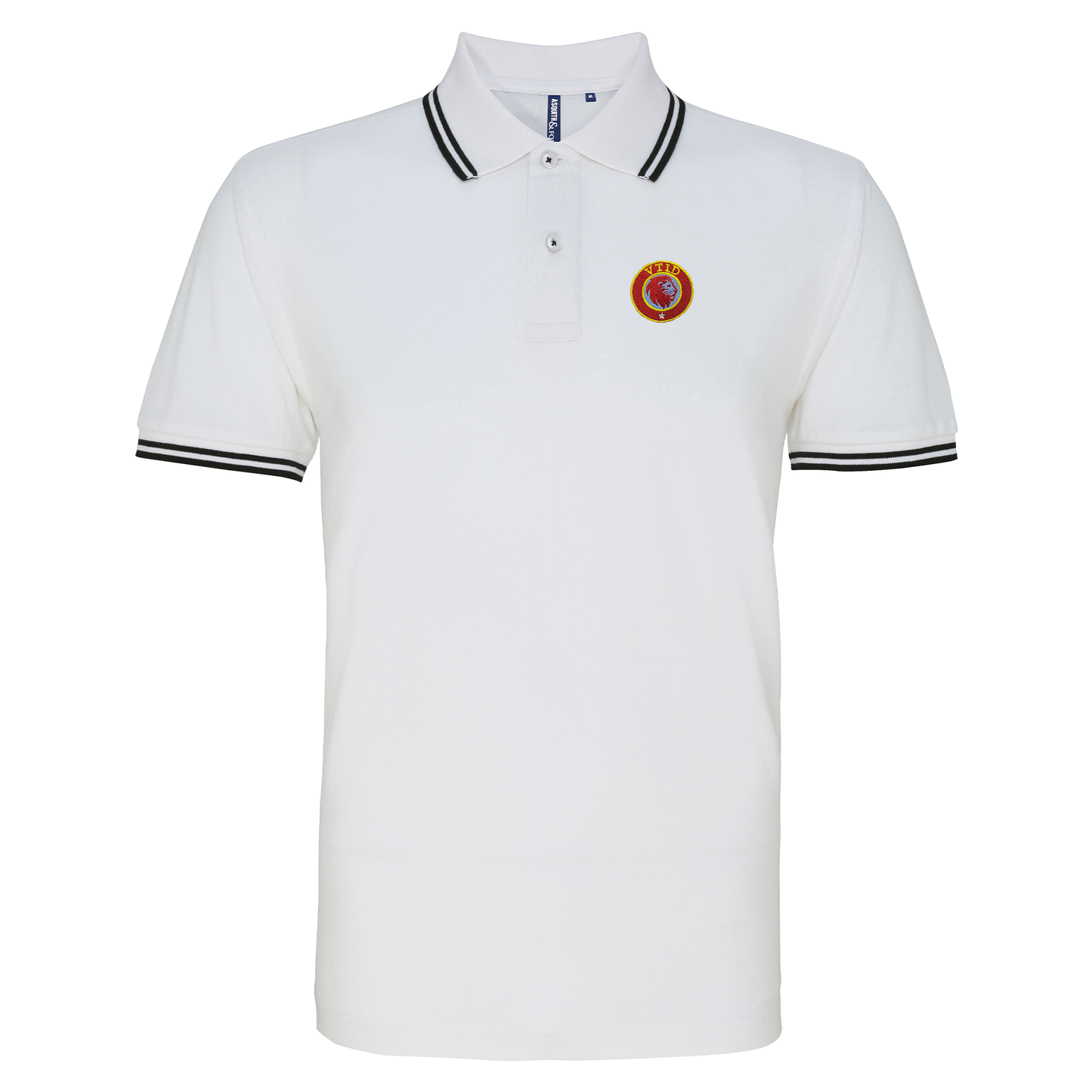 VillaTillIDie Mens Tipped Polo Shirt