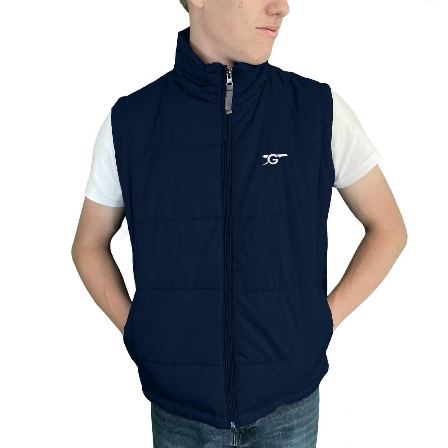 Embroidered Classic Gilet