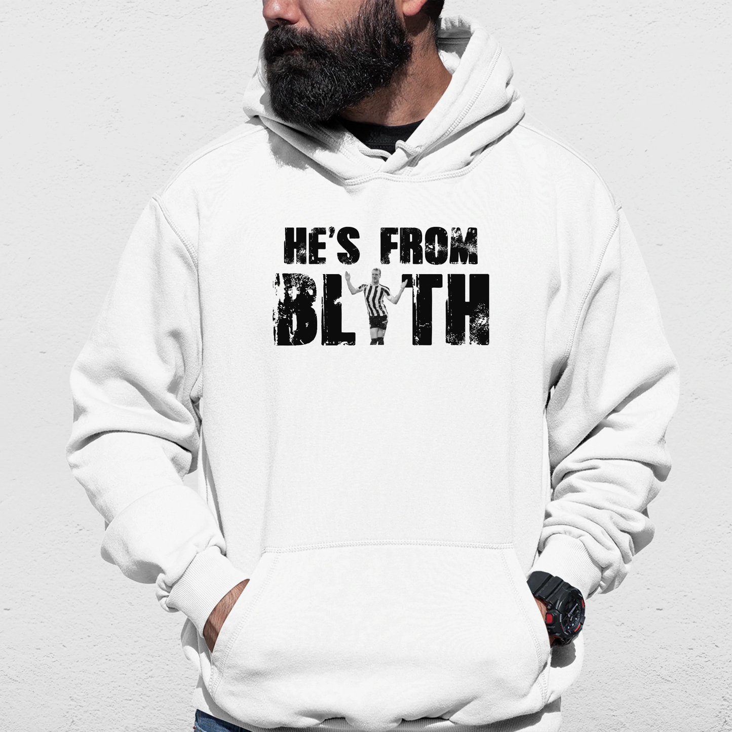 He's From Blyth Hoodie