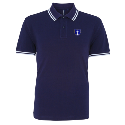 Pompey Tipped Polo Shirt