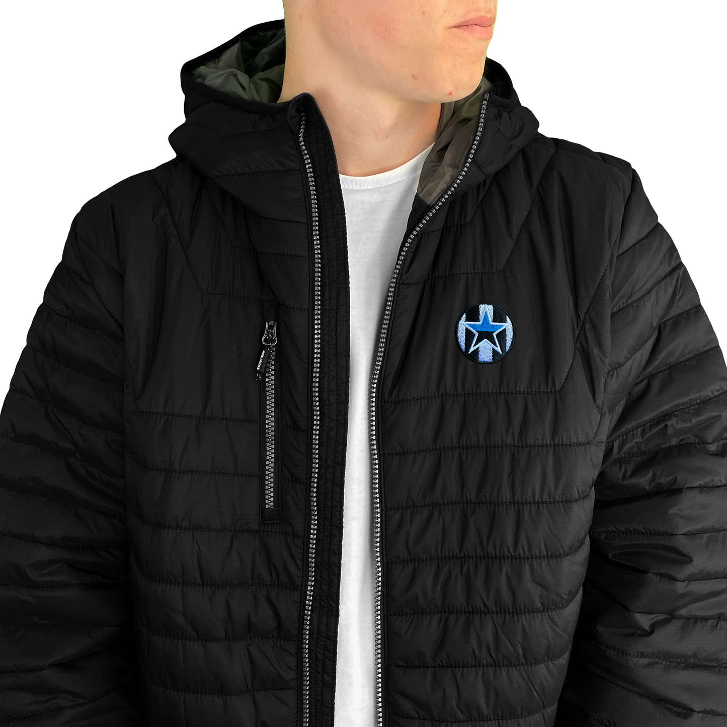 Luxury Quilted Jacket Black