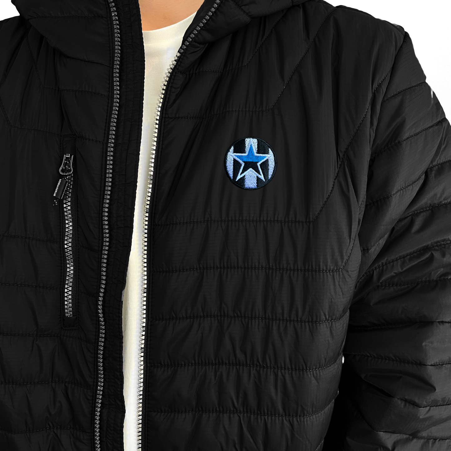 Luxury Quilted Jacket Black