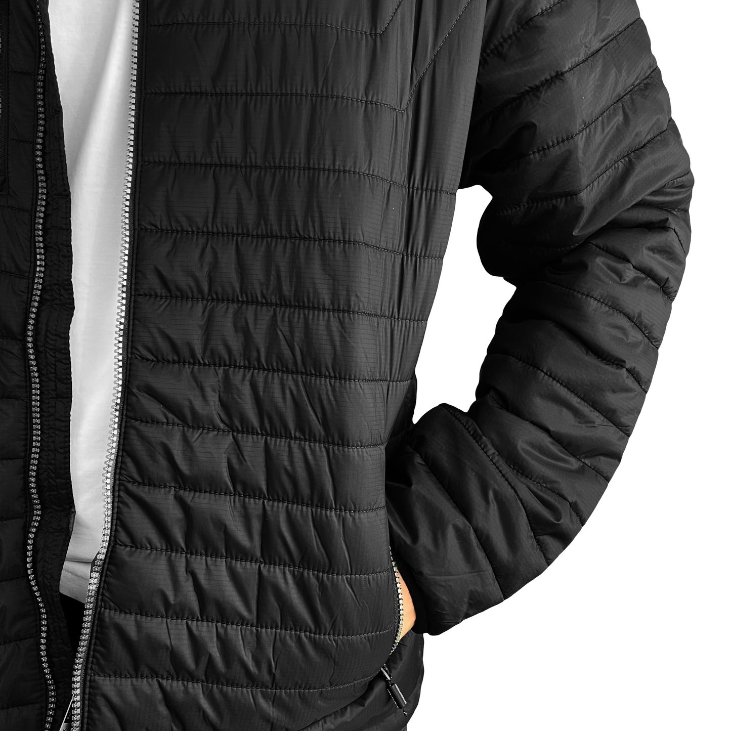 Luxury Quilted Jacket Black