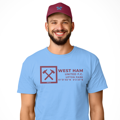 Upton Park Coordinates T-Shirt
