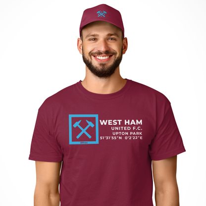 Upton Park Coordinates T-Shirt