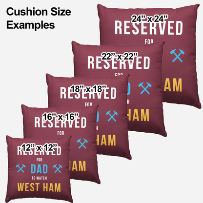 Reserved West Ham Cushion