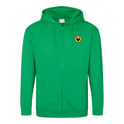 Wolves Zipped Hoodie