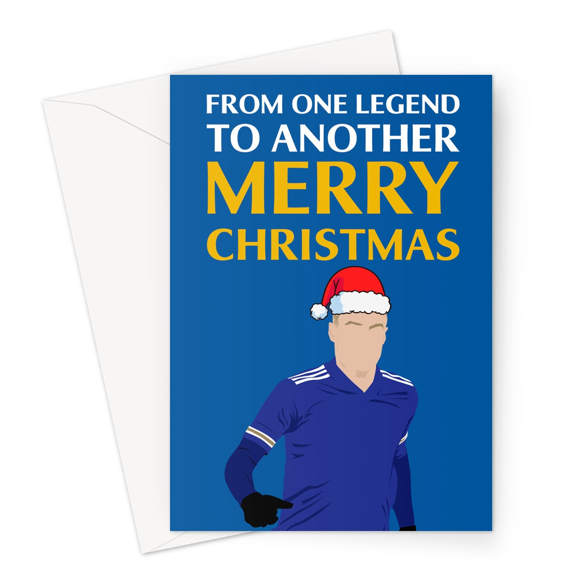 Jamie Vardy Christmas Card