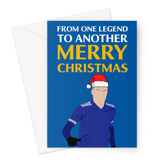 Jamie Vardy Christmas Card