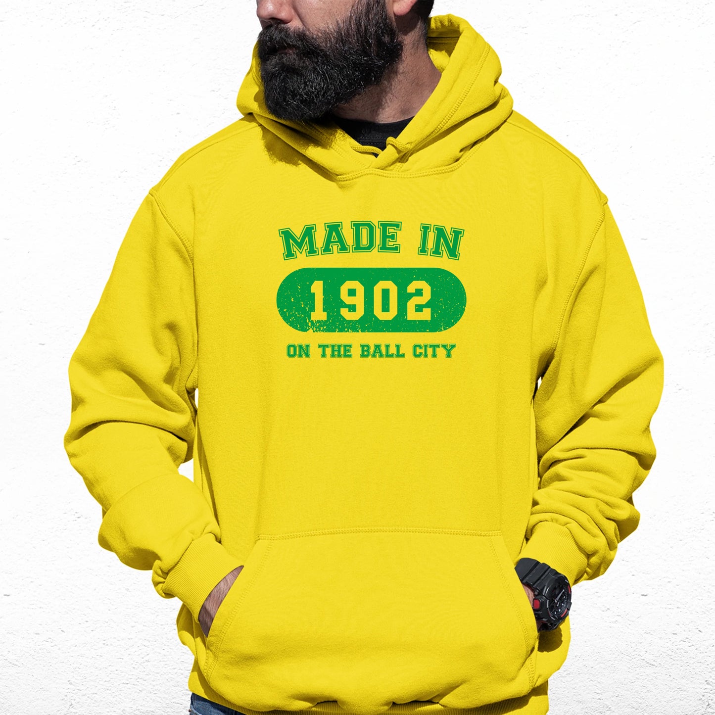 Made in 1902 Yellow Hoodie
