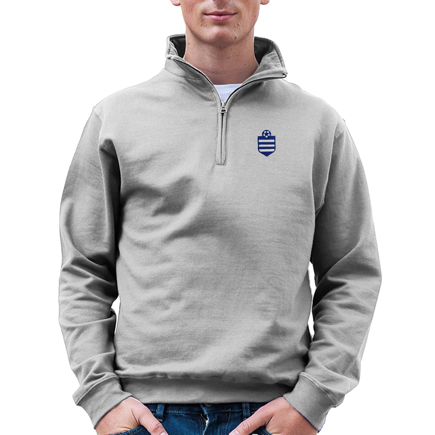 WeAreQPR Half Zip Sweatshirt