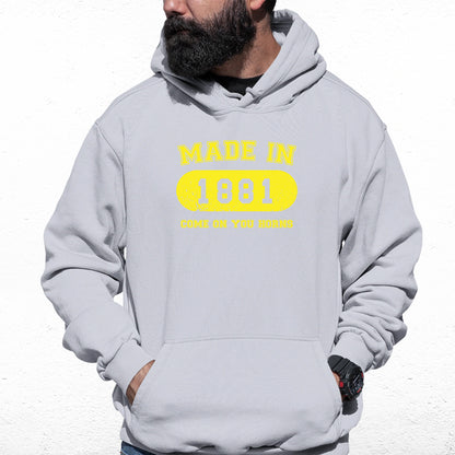 Made in 1881 Black Hoodie